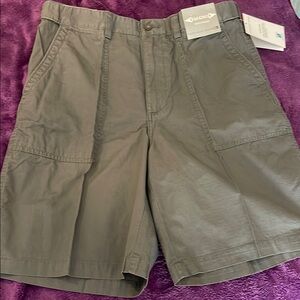 Guess Gray Cargo Shorts with Mid-Length Design